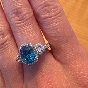 JTV rhodium over sterling silver